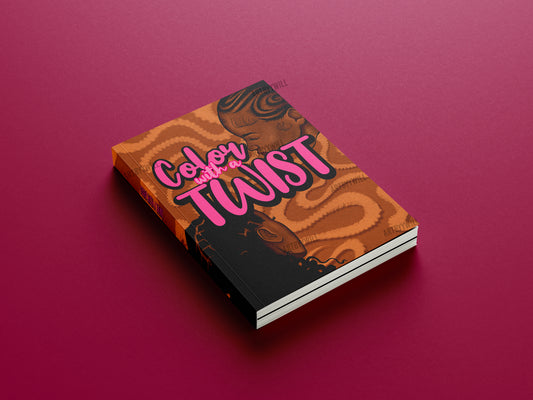 COLOR WITH A TWIST COLORING BOOK