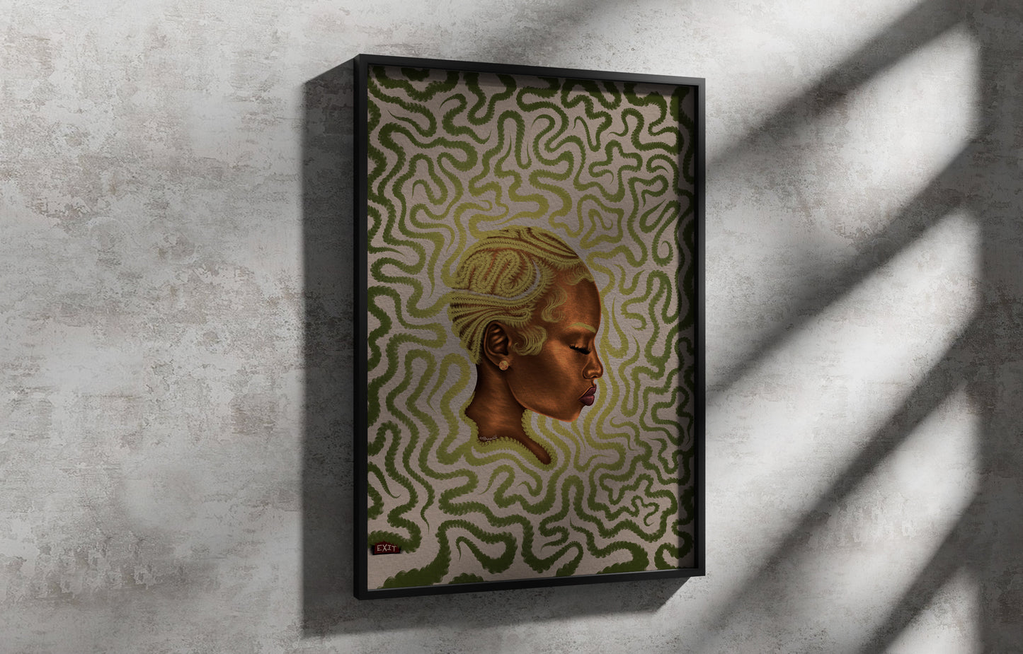 LEMONADE BRAIDS PRINT
